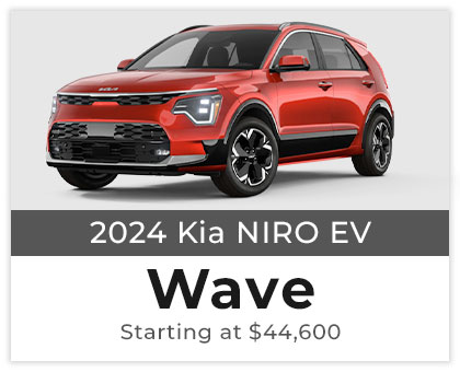 2024 Kia Niro EV Wave Starting at $44,600