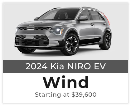 2024 Kia Niro EV Wind Starting at $39,600
