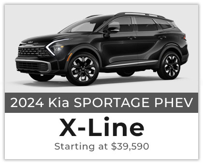 2024 Kia Sportage PHEV X-Line Starting at $39,590