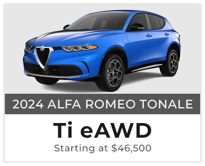 2024 Alfa Romeo Tonale Ti eAWD Starting at $46,500